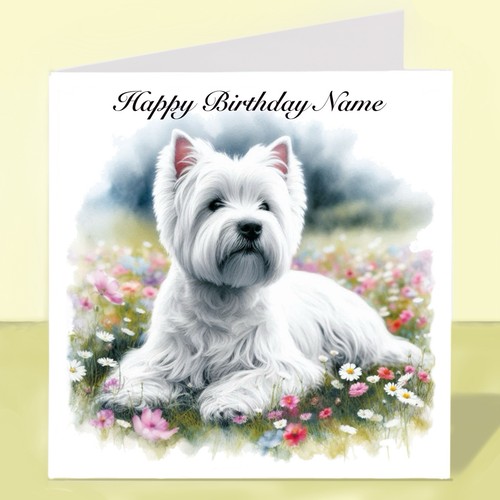 Personalised west highland - personalised,