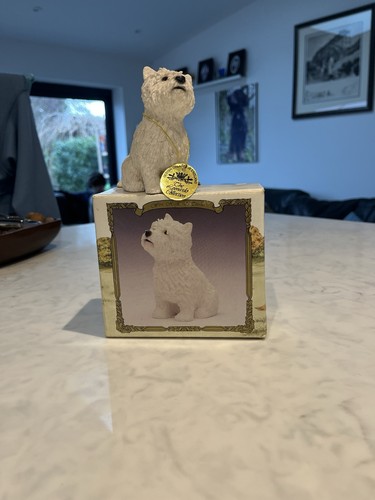 West highland terrier figurine - terrier,