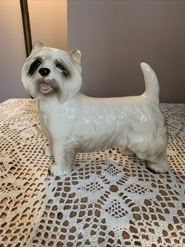 Vintage ceramic white - white, west