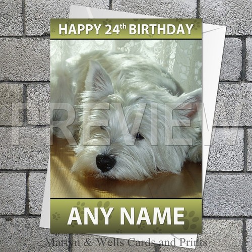 West highland terrier birthday - terrier,